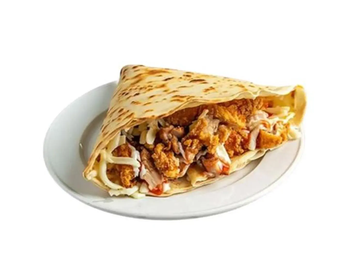 Mixed Chicken Crepe