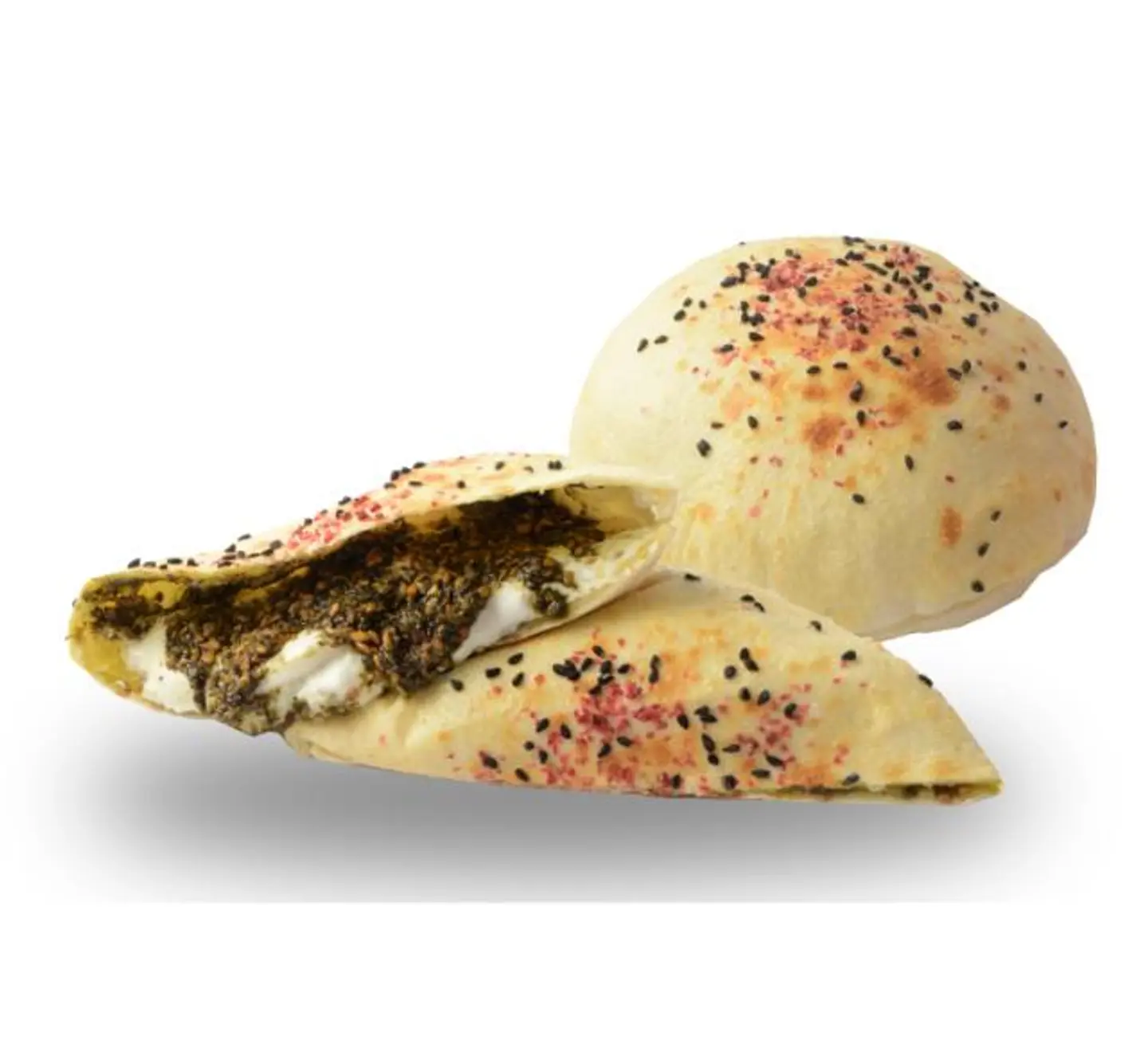 فطيرة لبنة بالزعتر