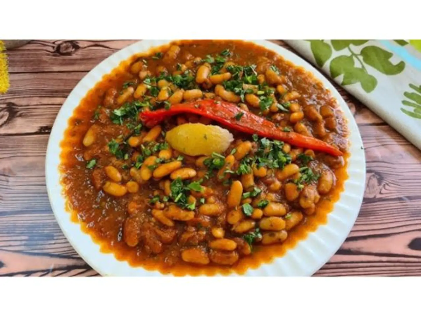 Beans With Tomato