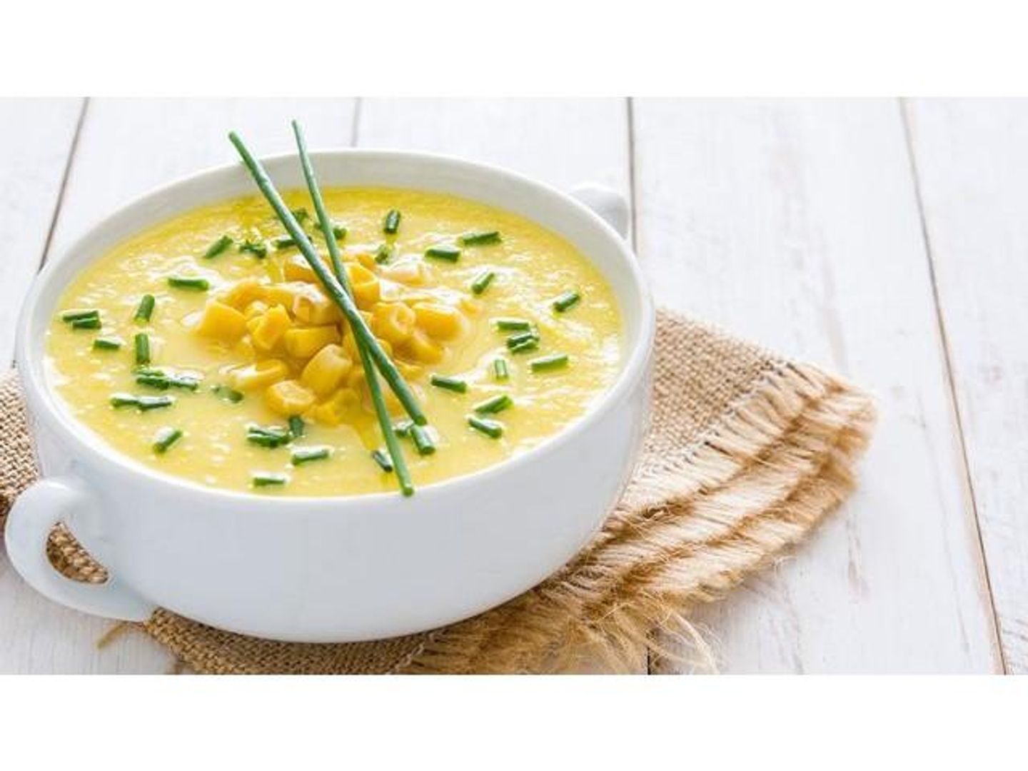 شوربة كريمة ذرة