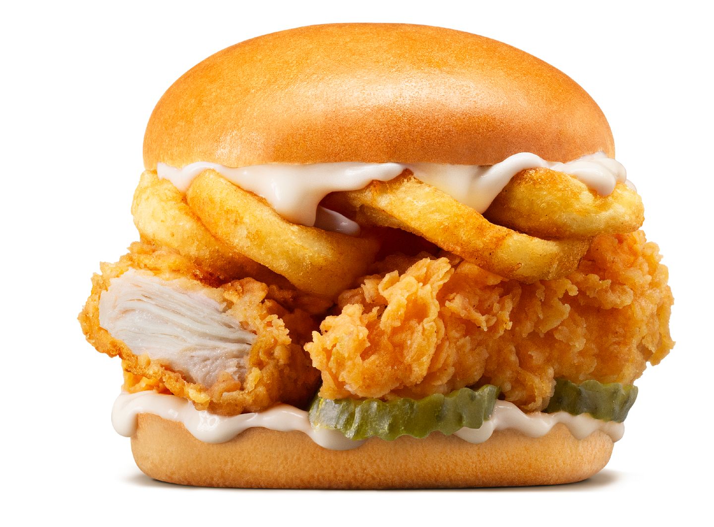 Curly Chicken Sandwich