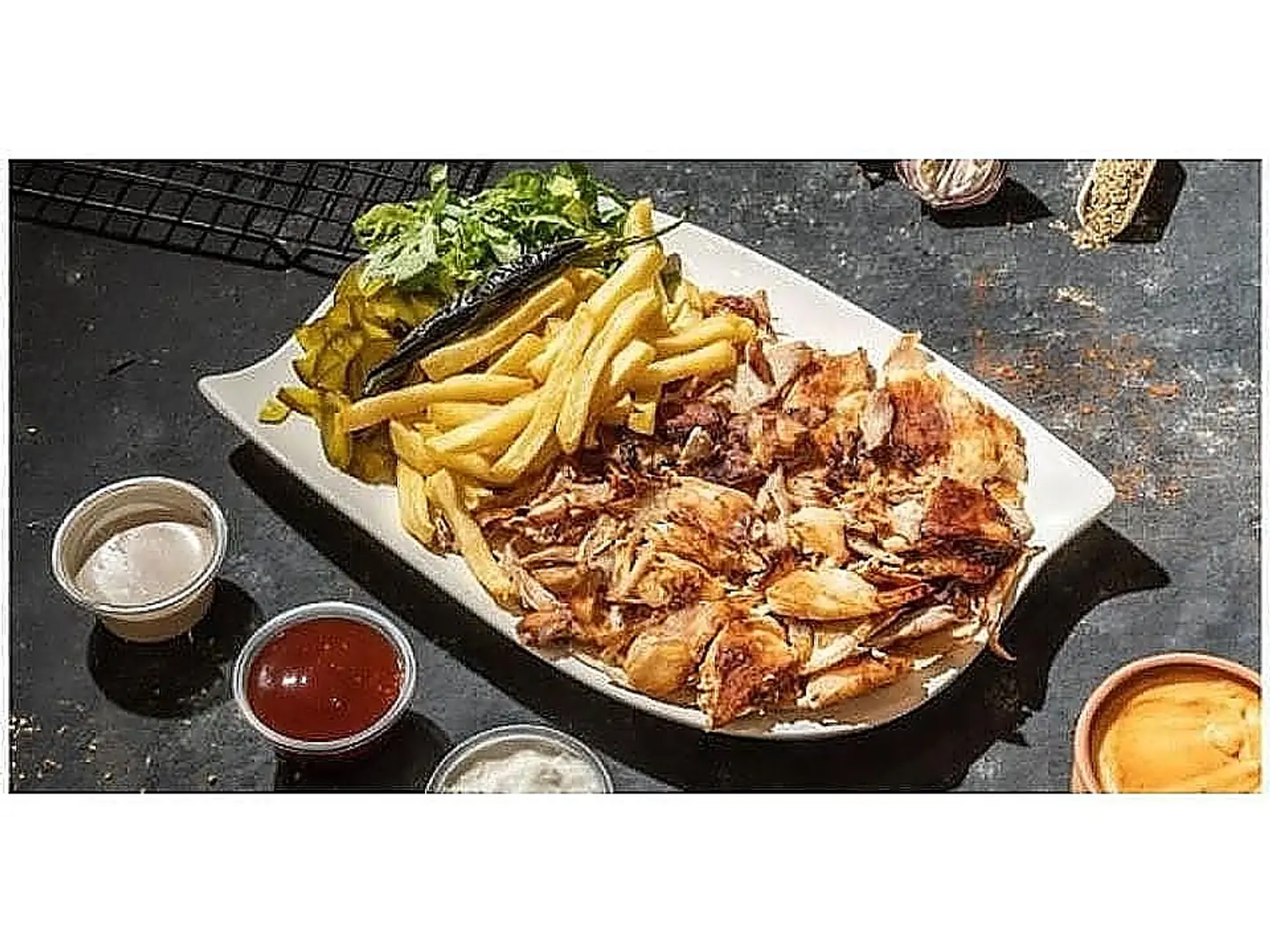 Chicken Shawarma Plate
