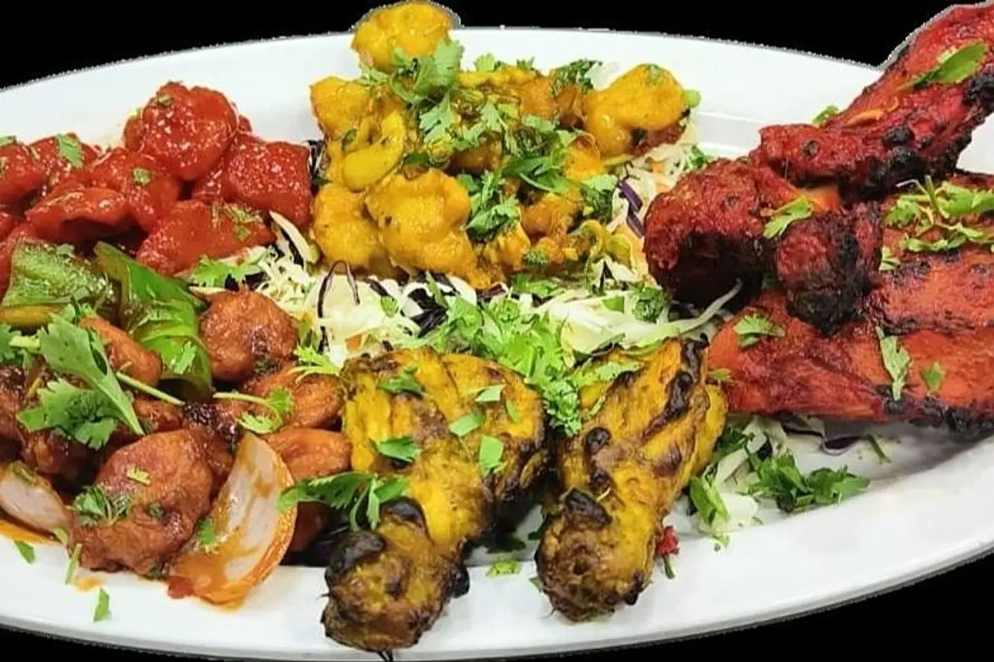 طبق دجاج تندوري صيني