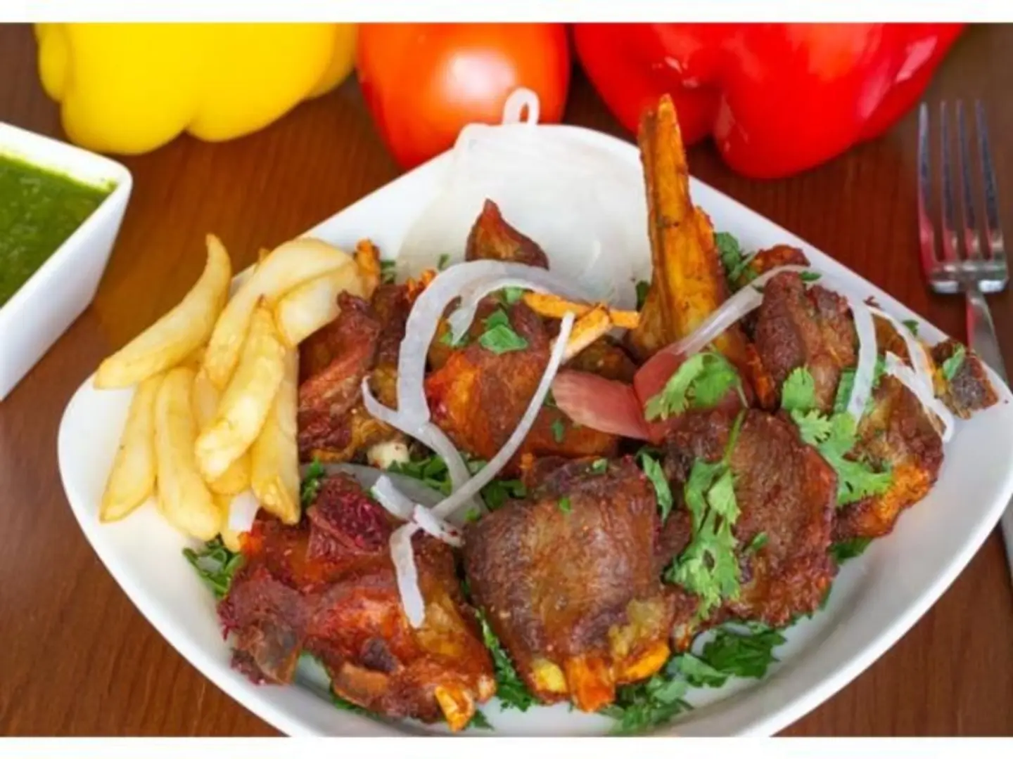 Fried Mutton