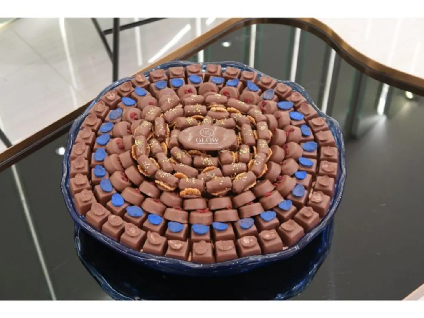 Round Crystal Tray 2
