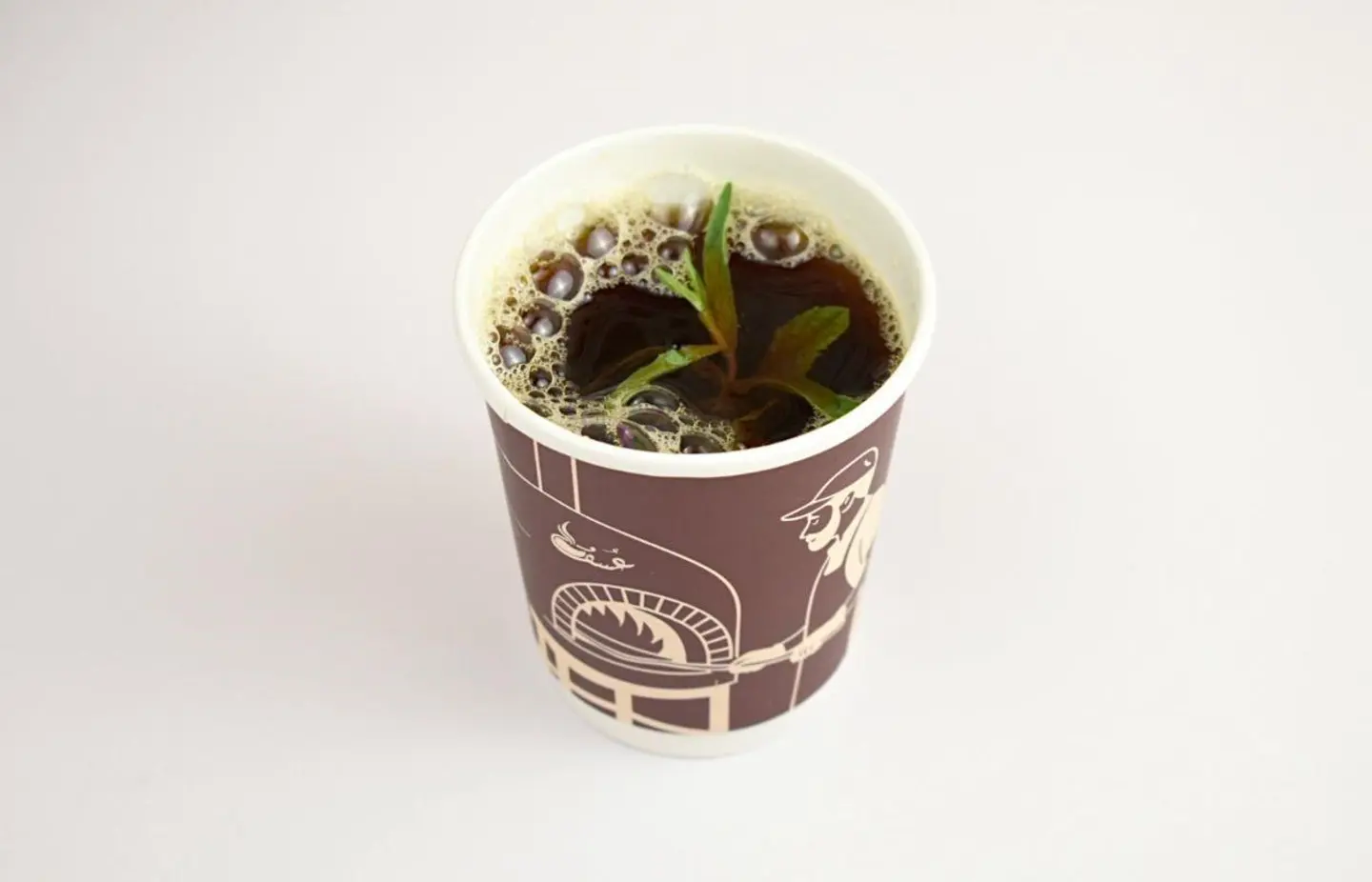 شاهي كوب ورق