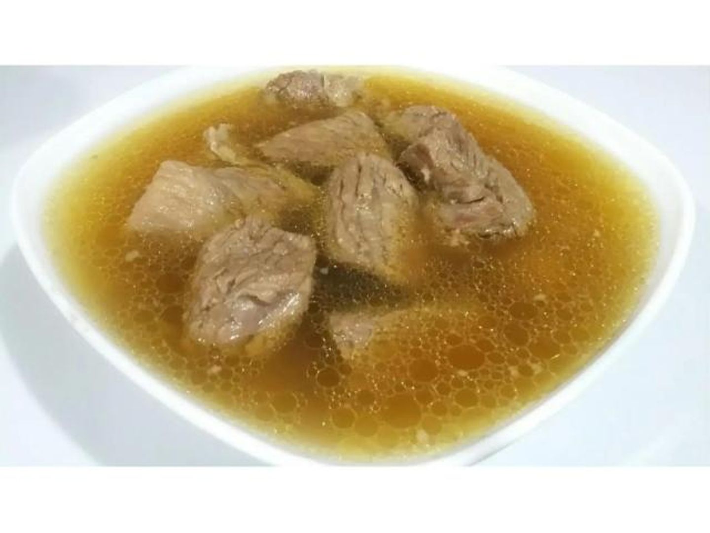 وجبه لحم مسلوق
