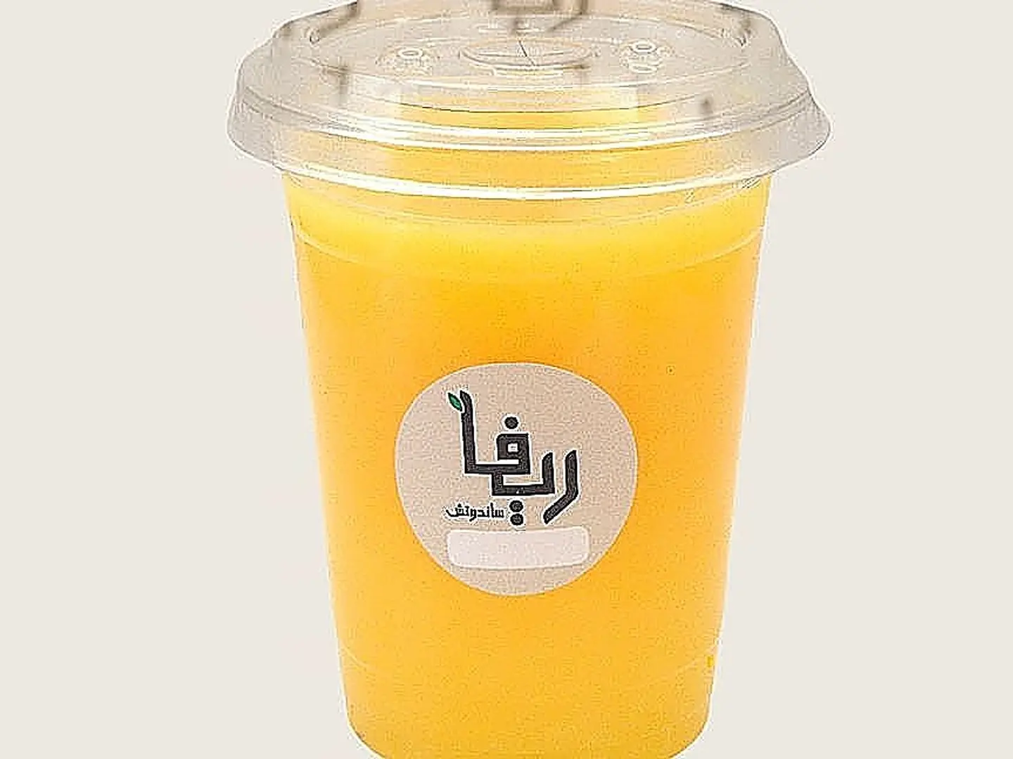 عصير برتقال طازج