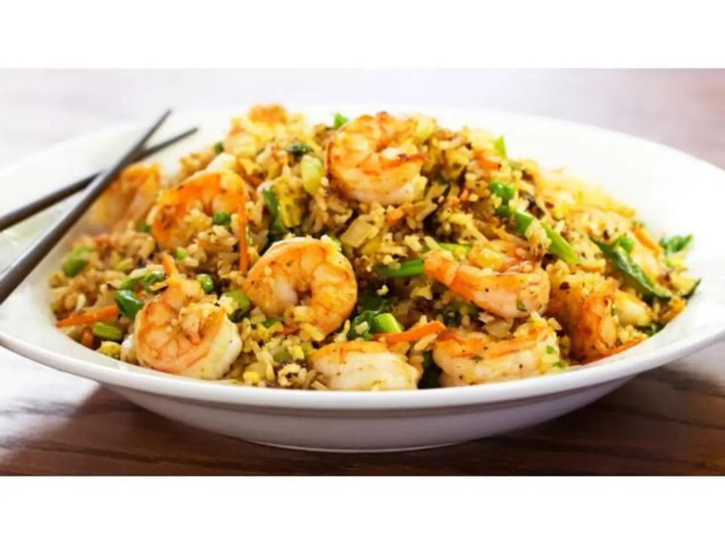 ارز مقلي بالروبيان