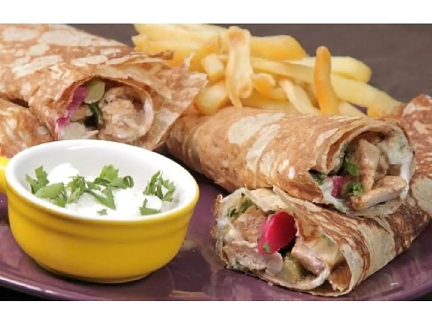 Greek Shawarma Sandwich