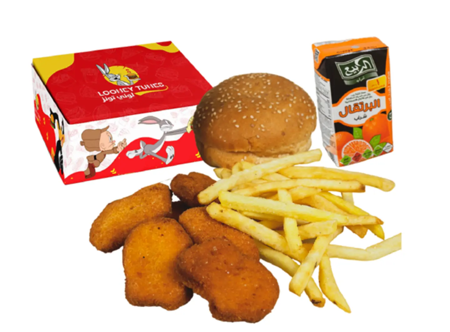 وجبة اطفال ناجتس