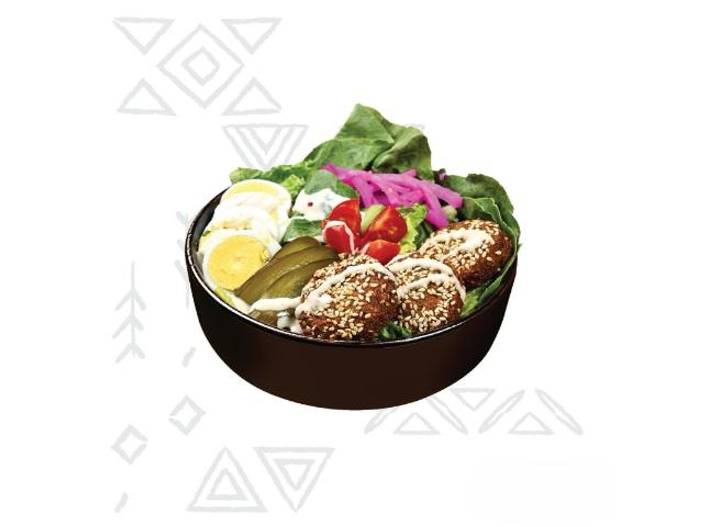 سلطة فلافل
