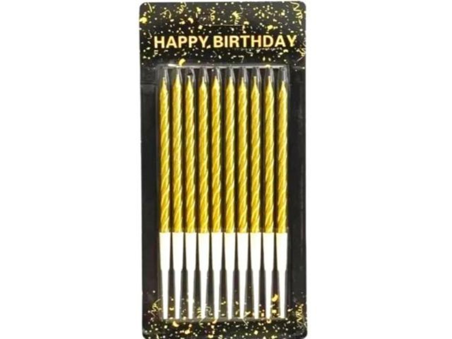 Silver Birthday Candles 2