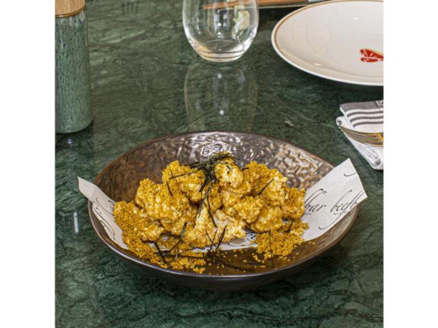 Calamari Crumble
