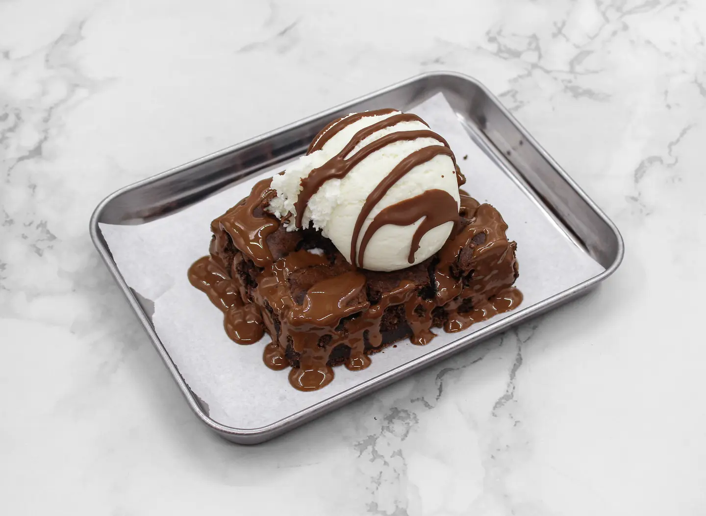 Raspberry Brownie
