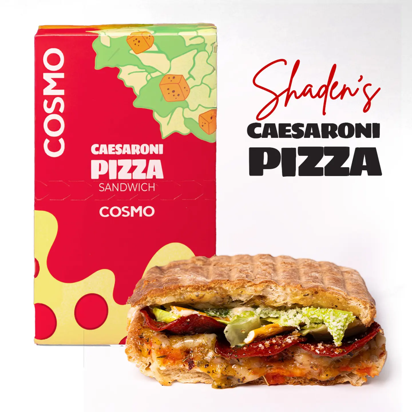 Shaden’s Caesaroni Pizza Sandwich