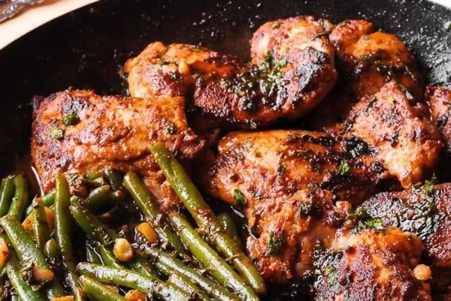 Green Garlic Chicken