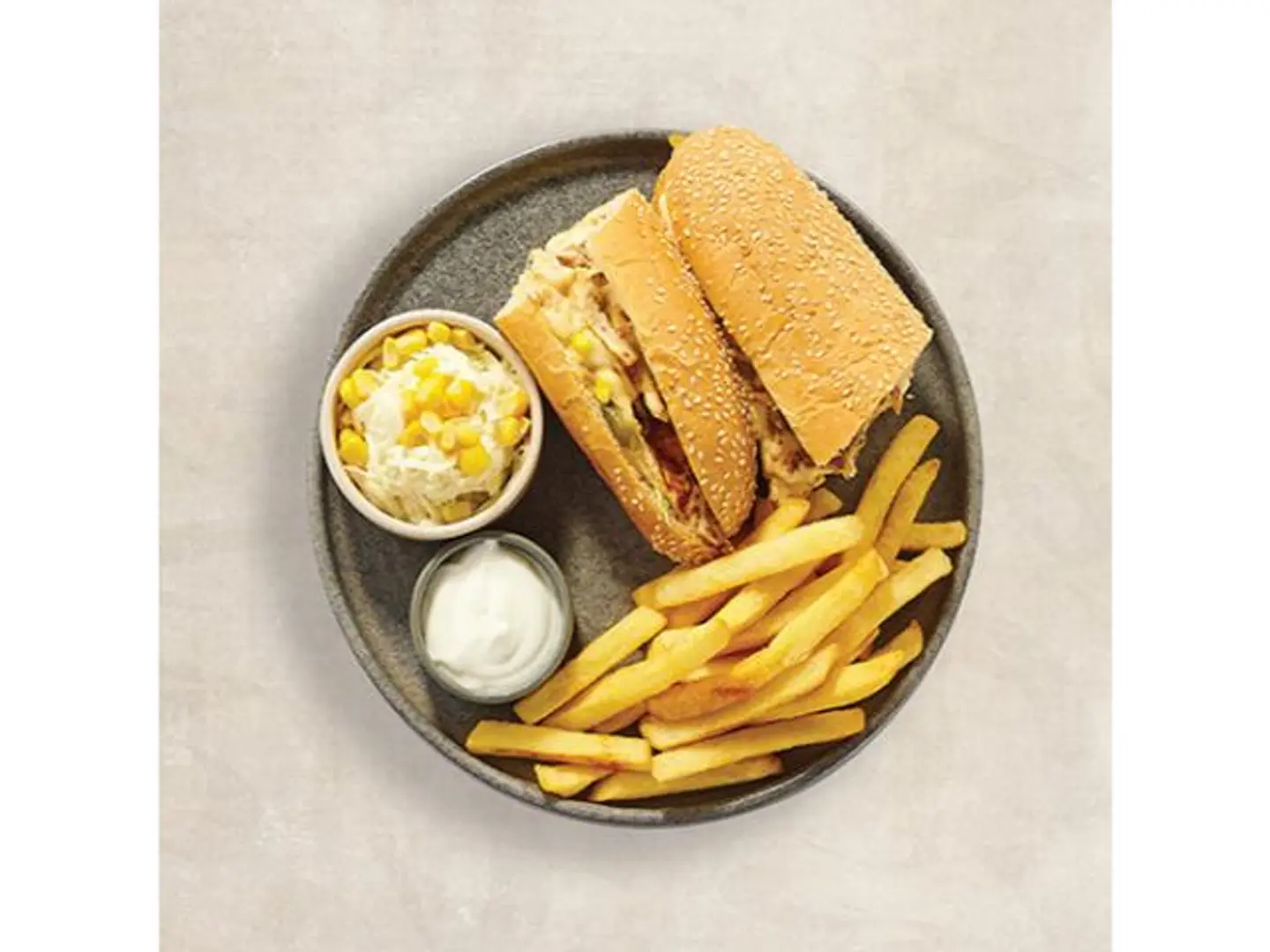 ساندويش دجاج صاب مارين