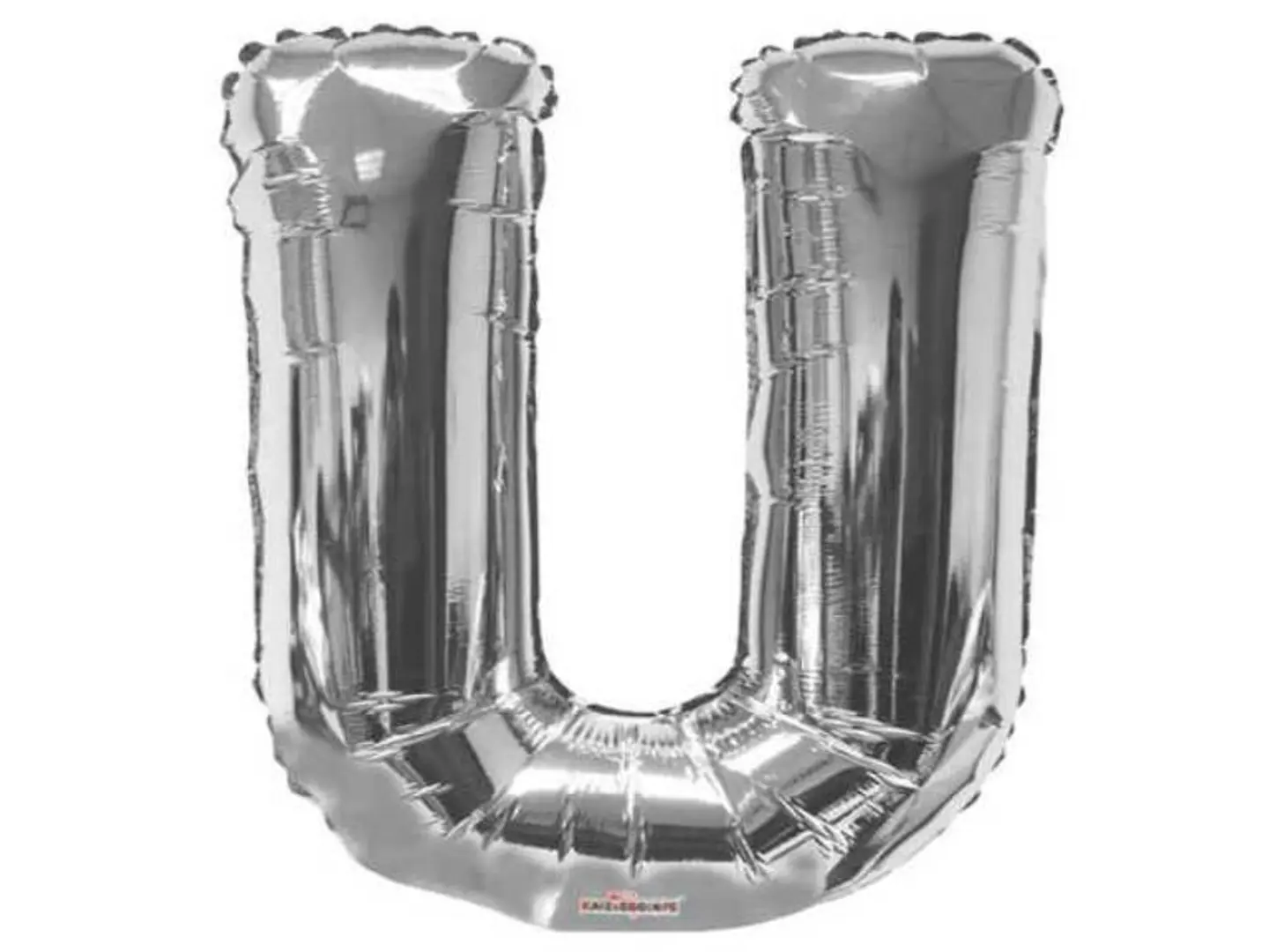 Letter U Helium Tin