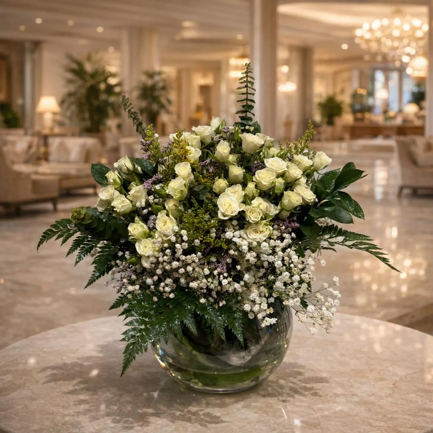 فازة ابيض أربعة عشر