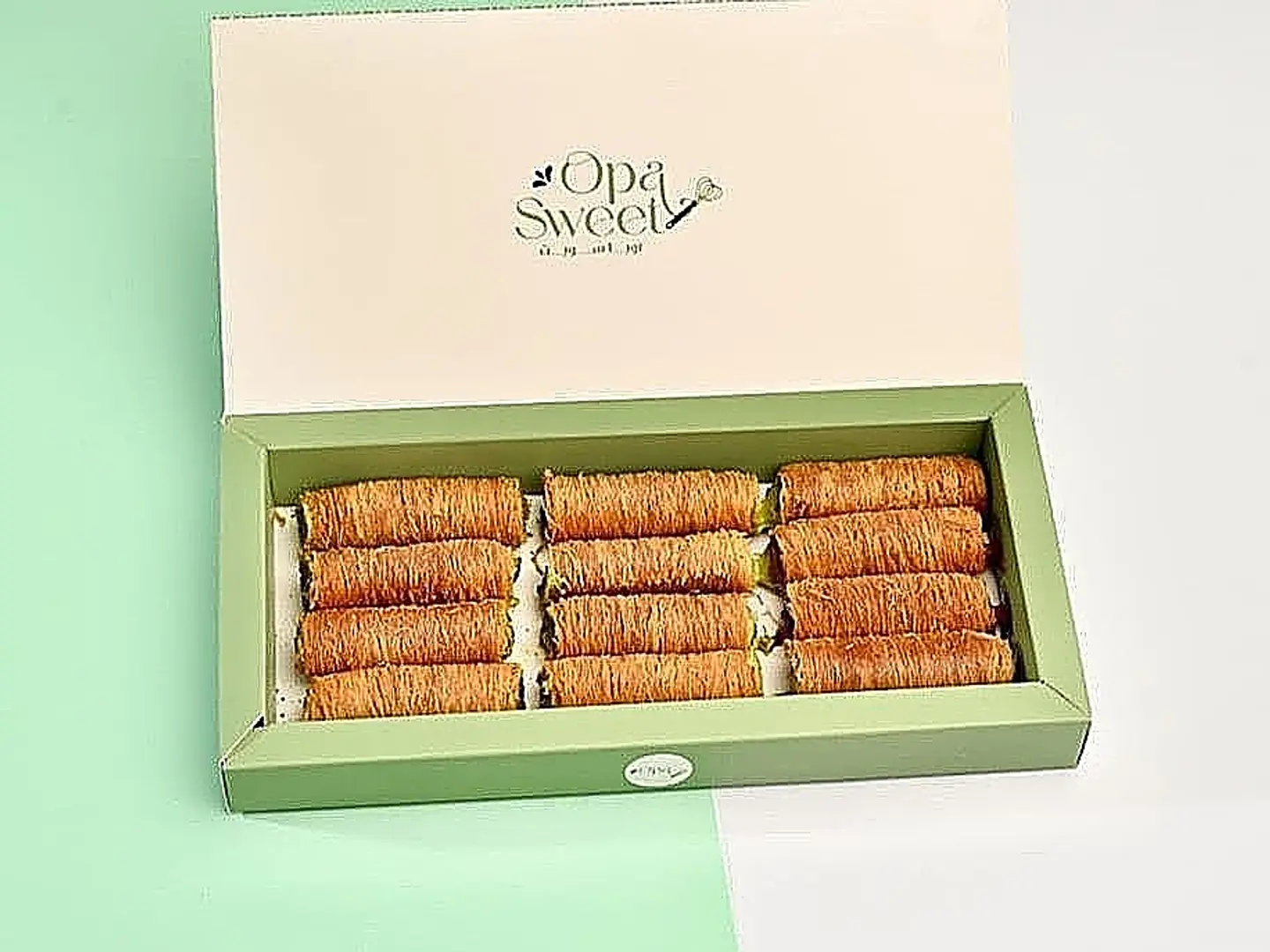 Small Lotus Kunafa Fingers