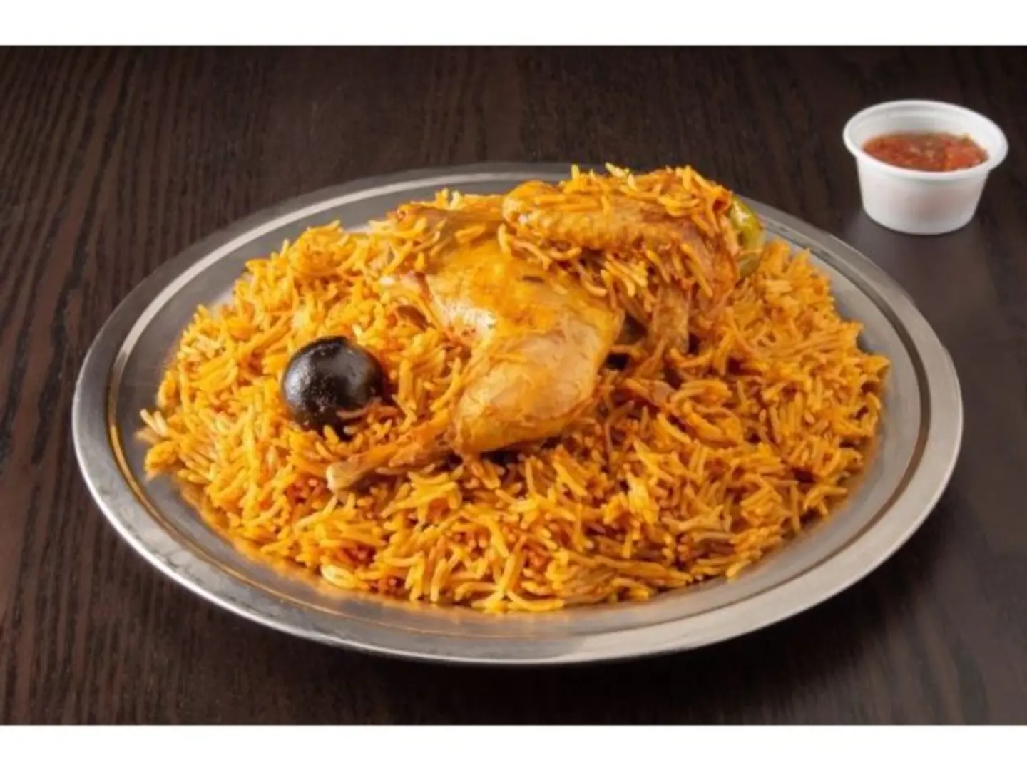 Half Chicken Madghot With Rice