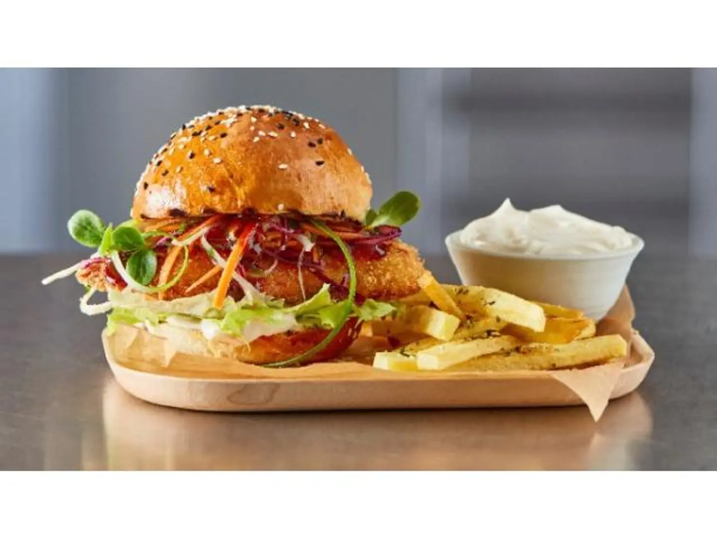 Oven Chicken Burger