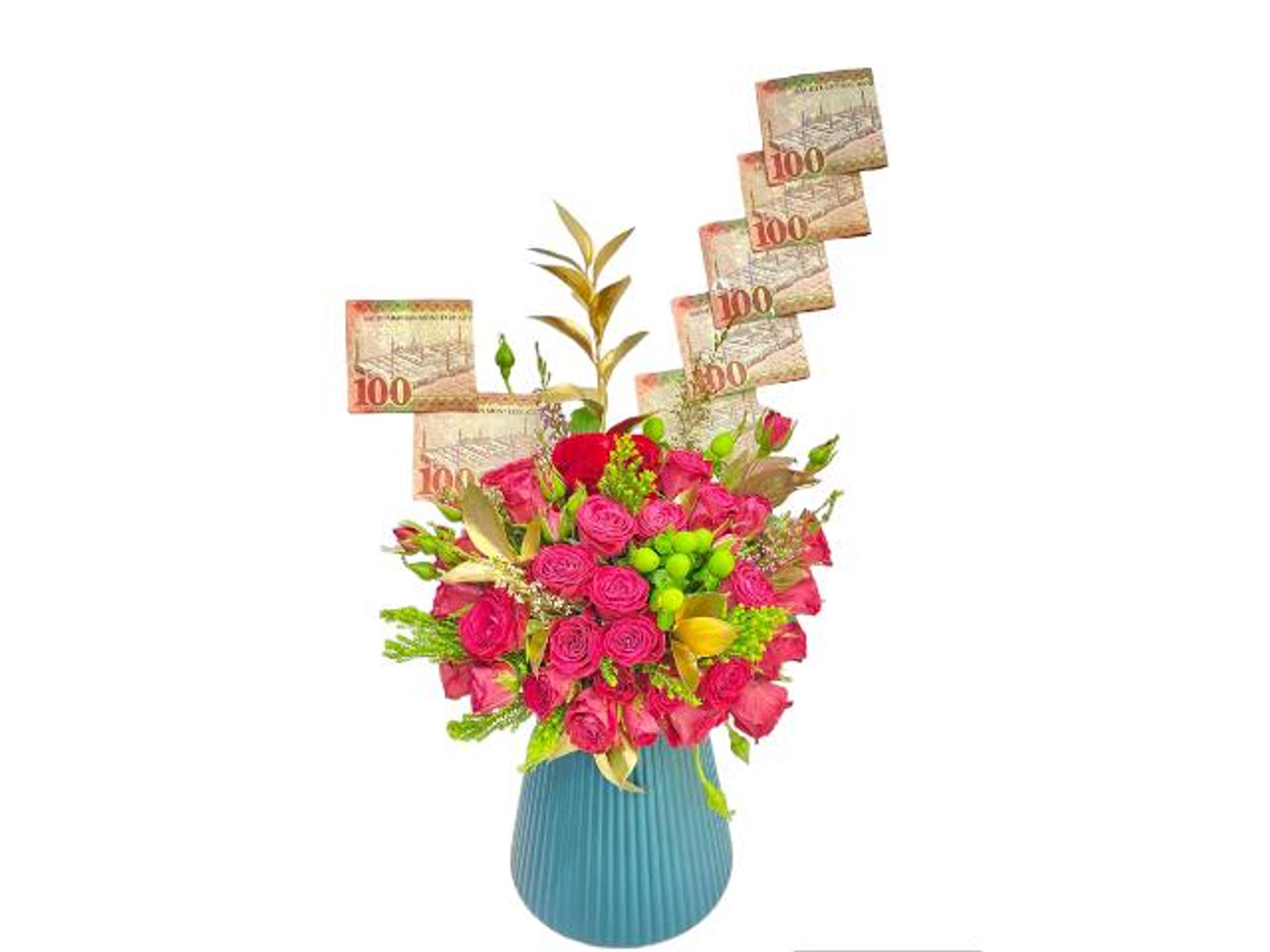 Vase With Fresh Flowers 150