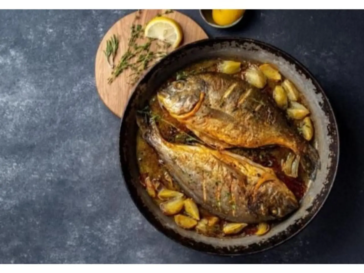 Sea Bream With Olive Oil & Lemon Meal