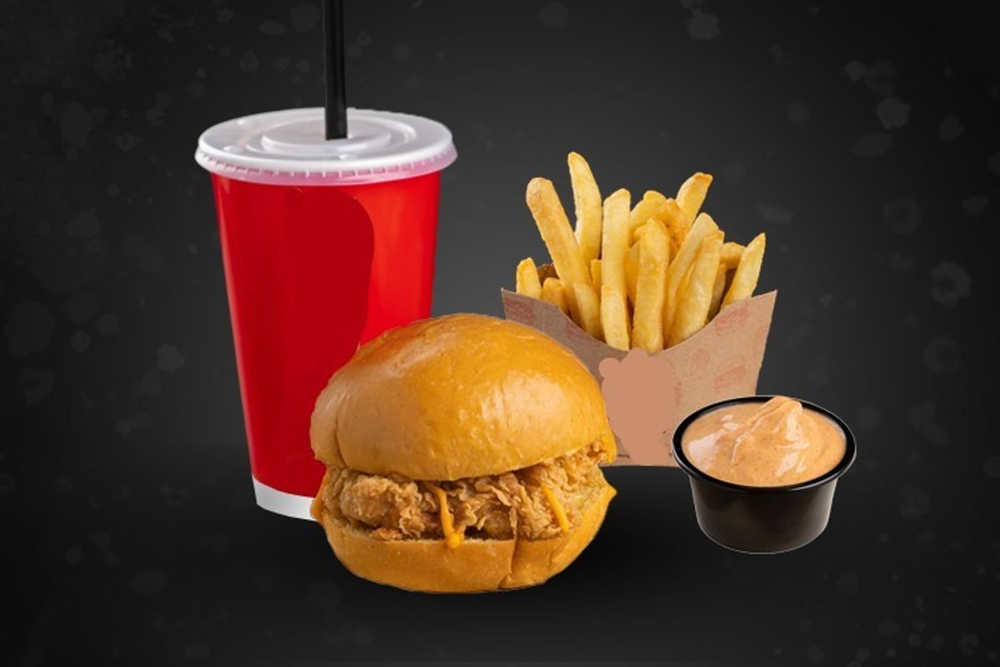 Crispy Burger Meal