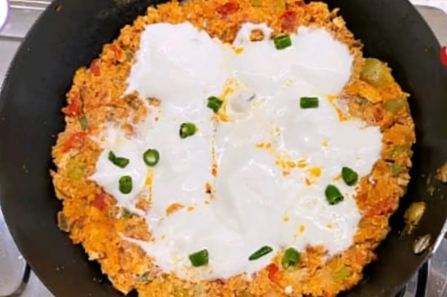 Lahsah With Cream Cheese Stone