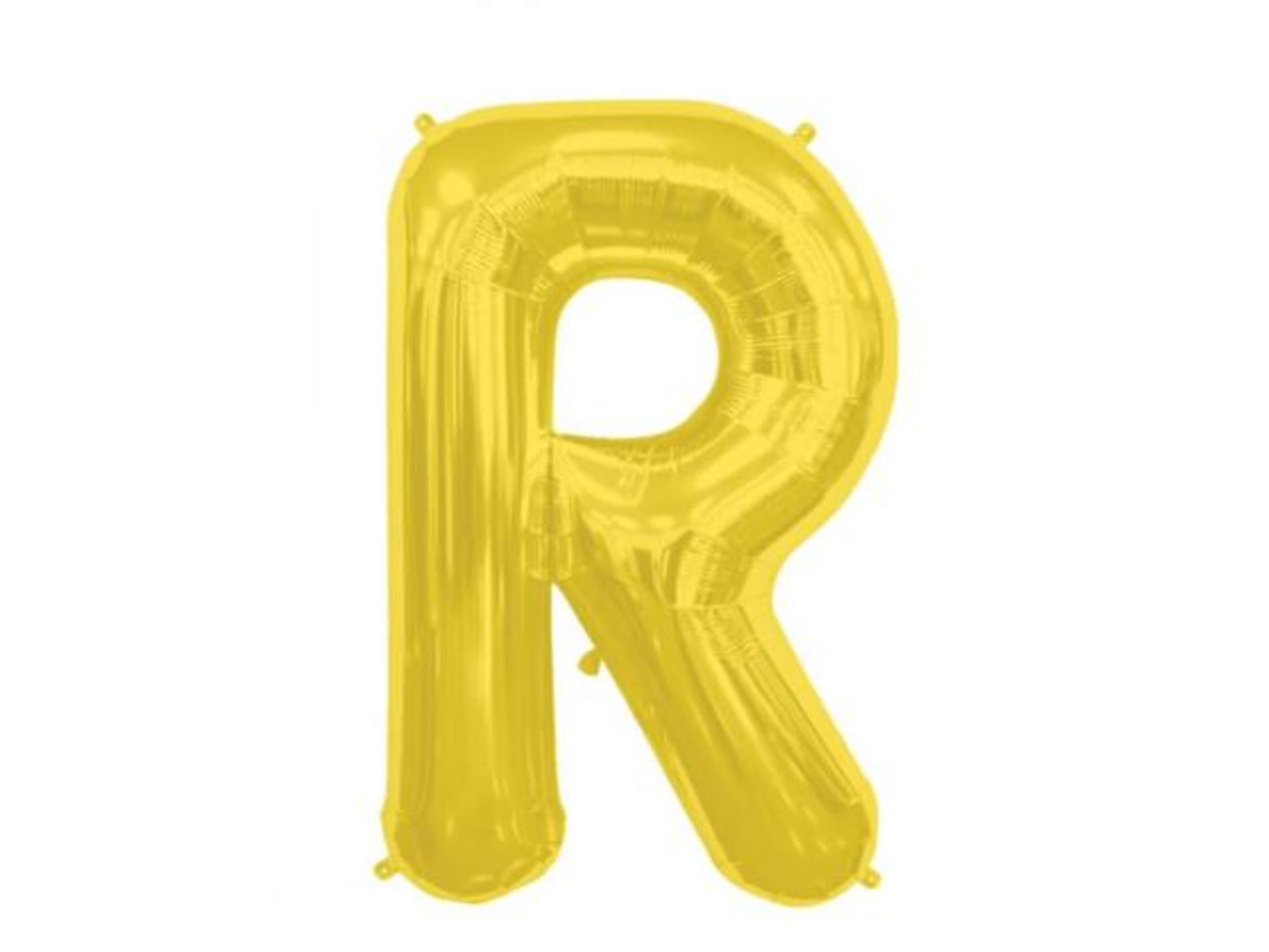 Golden R Balloon