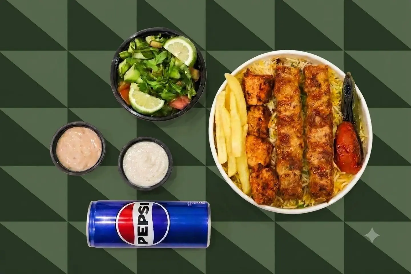 عرض مشكل دجاج