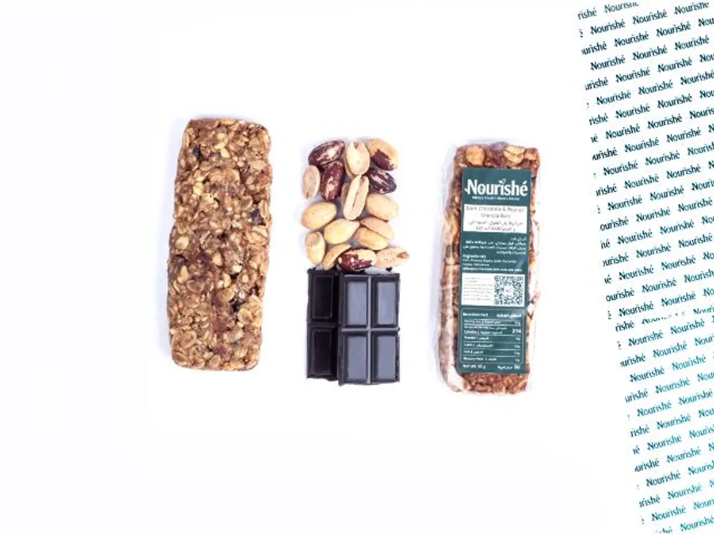 Peanut And Dark Chocolate Granola Bar
