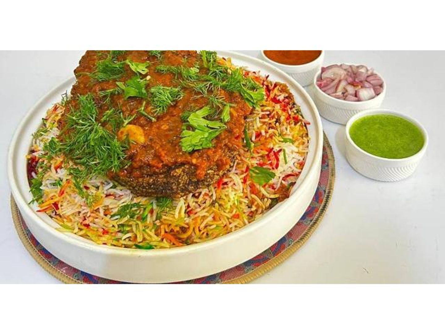 Hamour Fish Dum Biryani