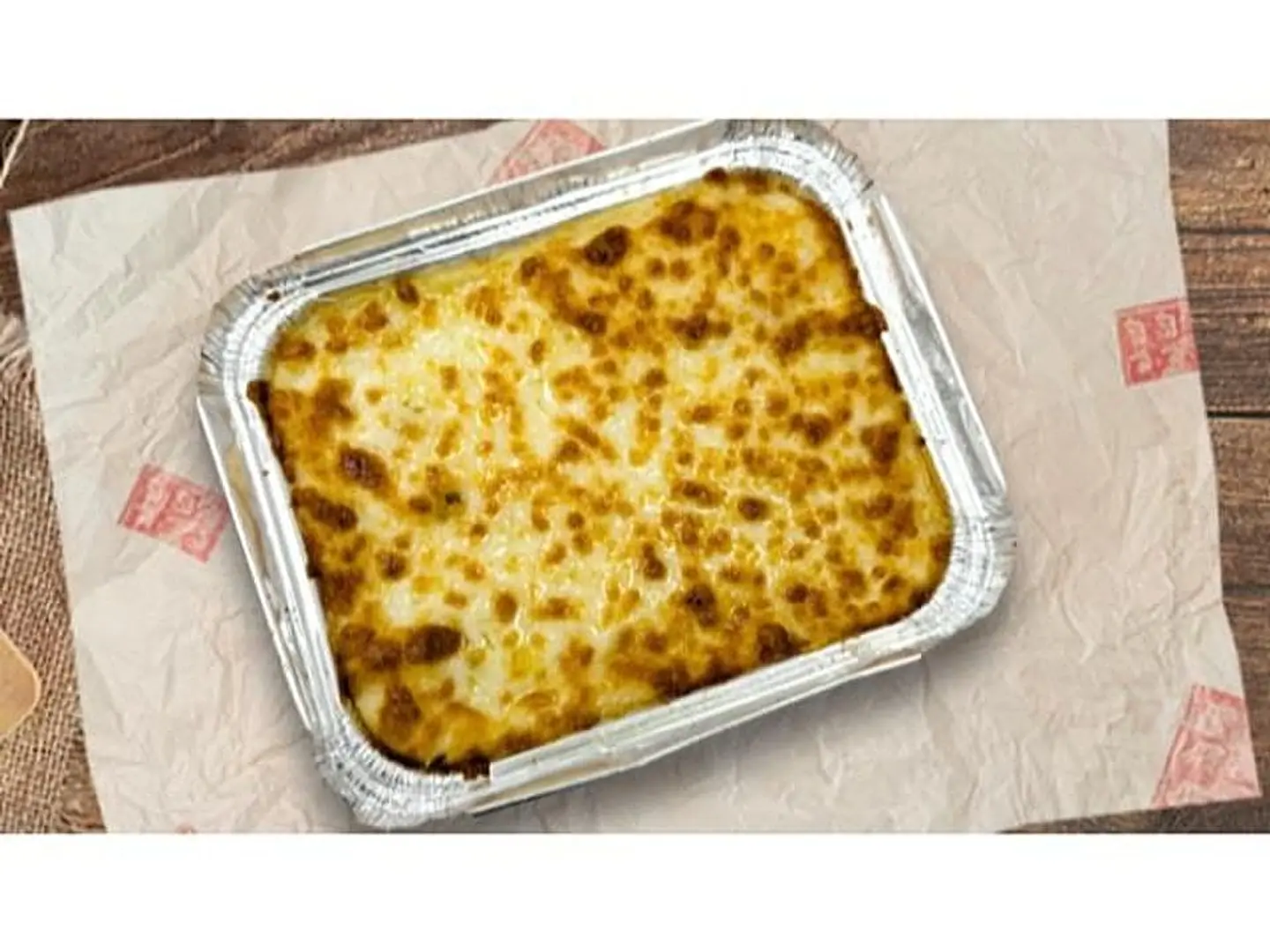 Béchamel Pasta Baked In The Oven