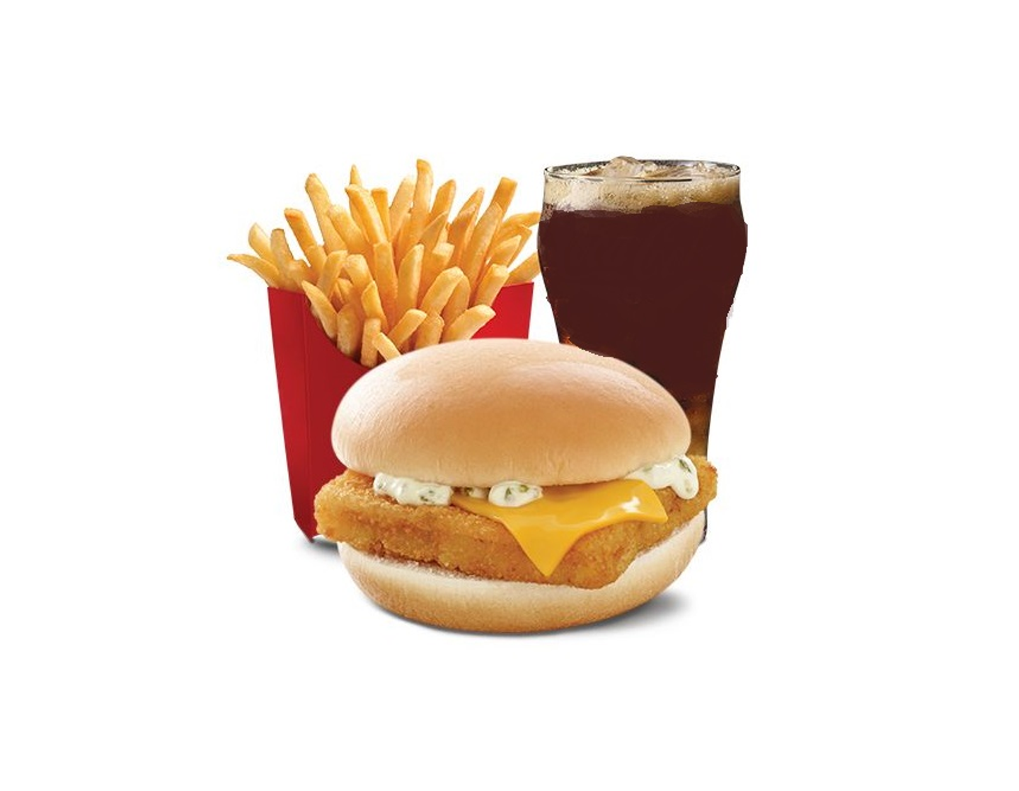 Fish Fillet Burger Meal