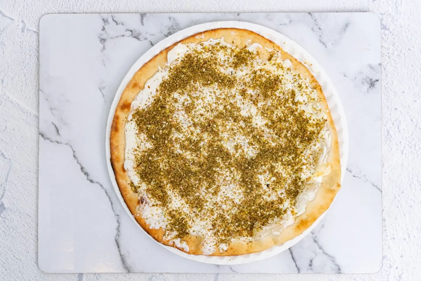 Labneh With Cheese And Zaatar