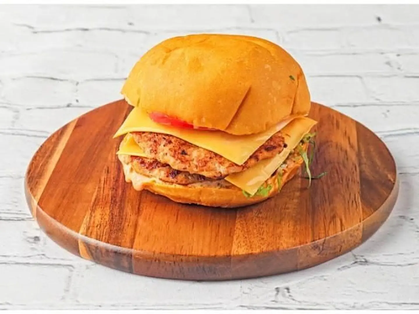 Double Chicken Burger