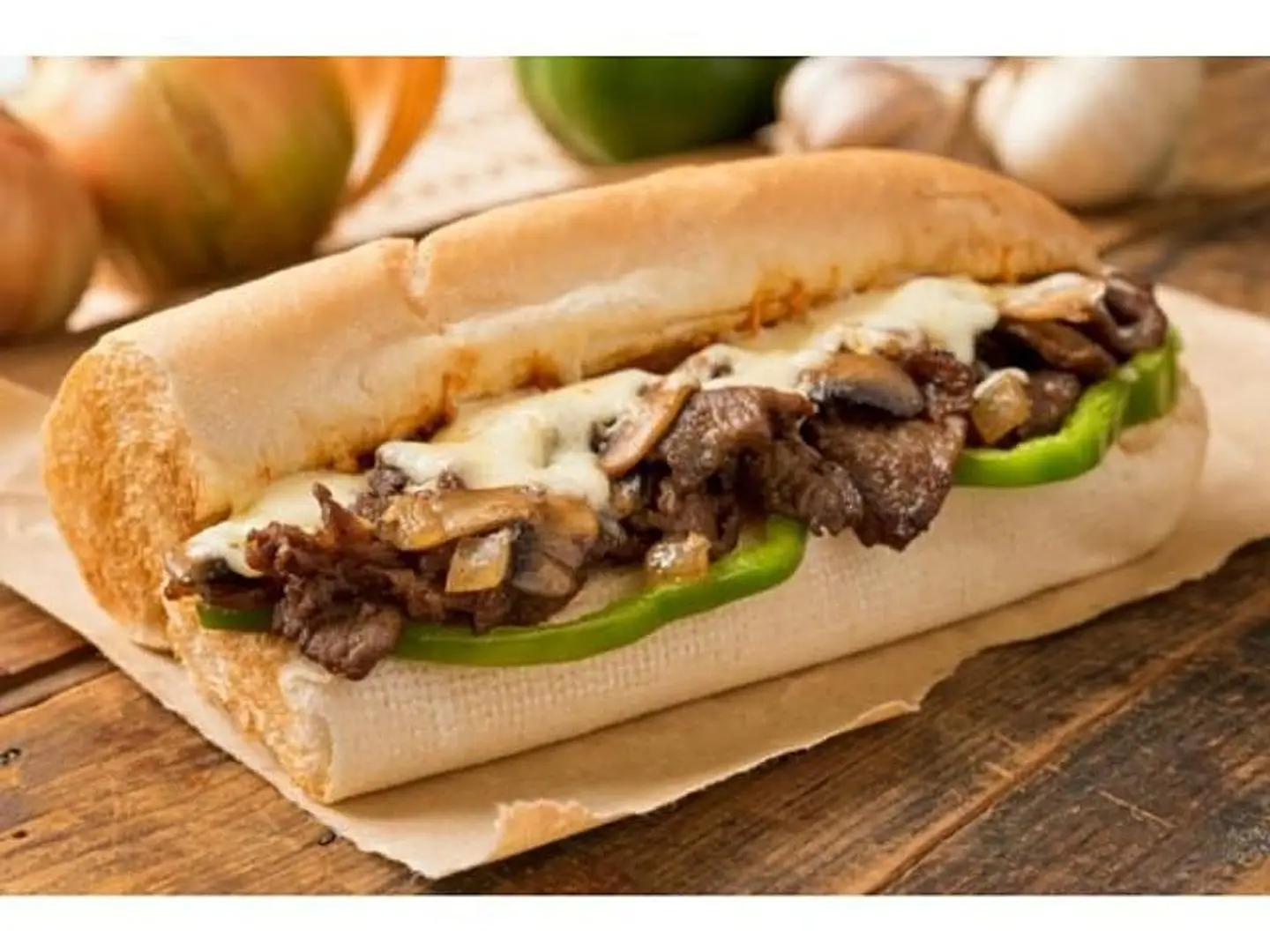 Meat With Cheese Sandwich