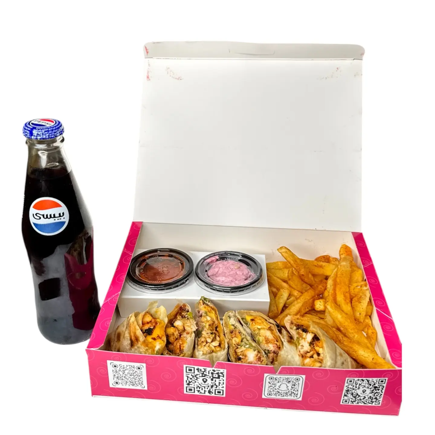 Pink Shawarma Meal