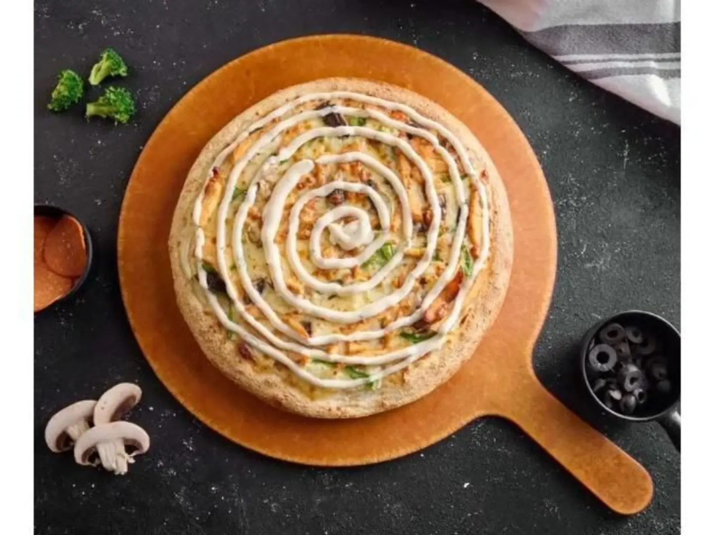 بيتزا الرانش صغير