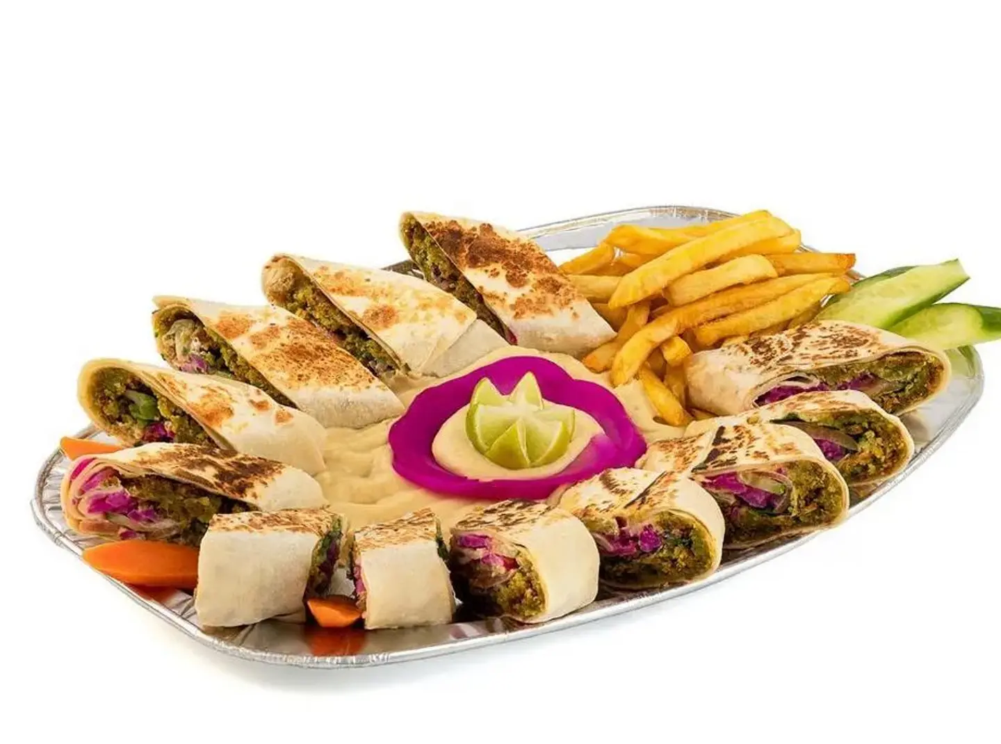 صحن فلافل عربي