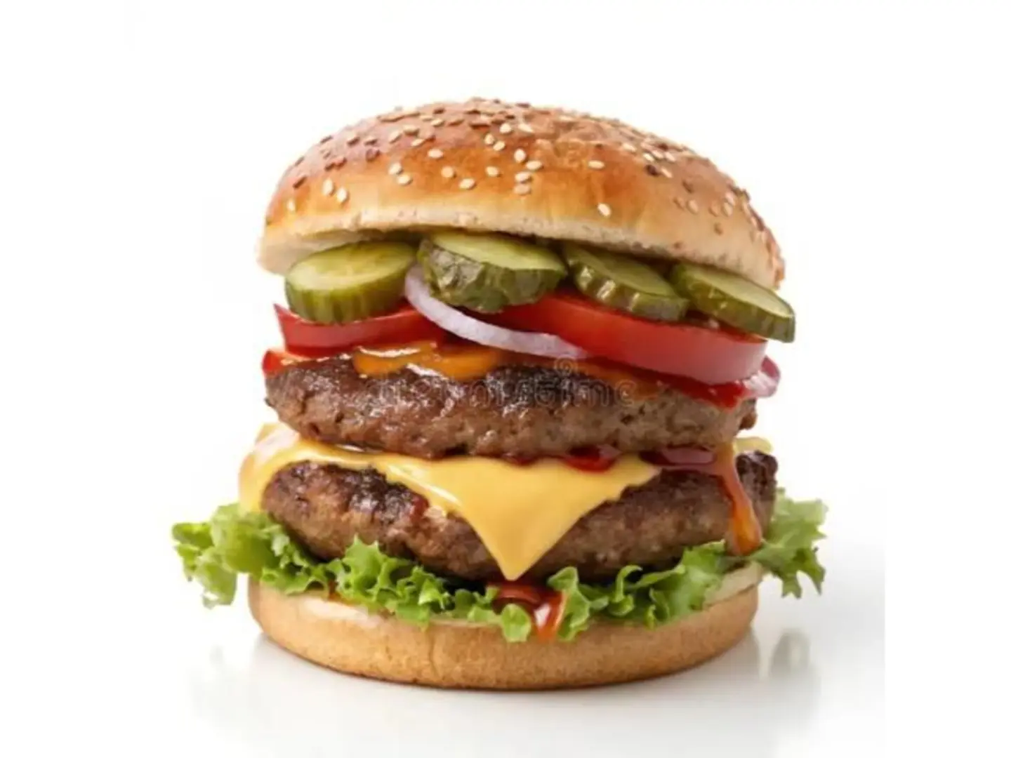 Large Beef Hamburger