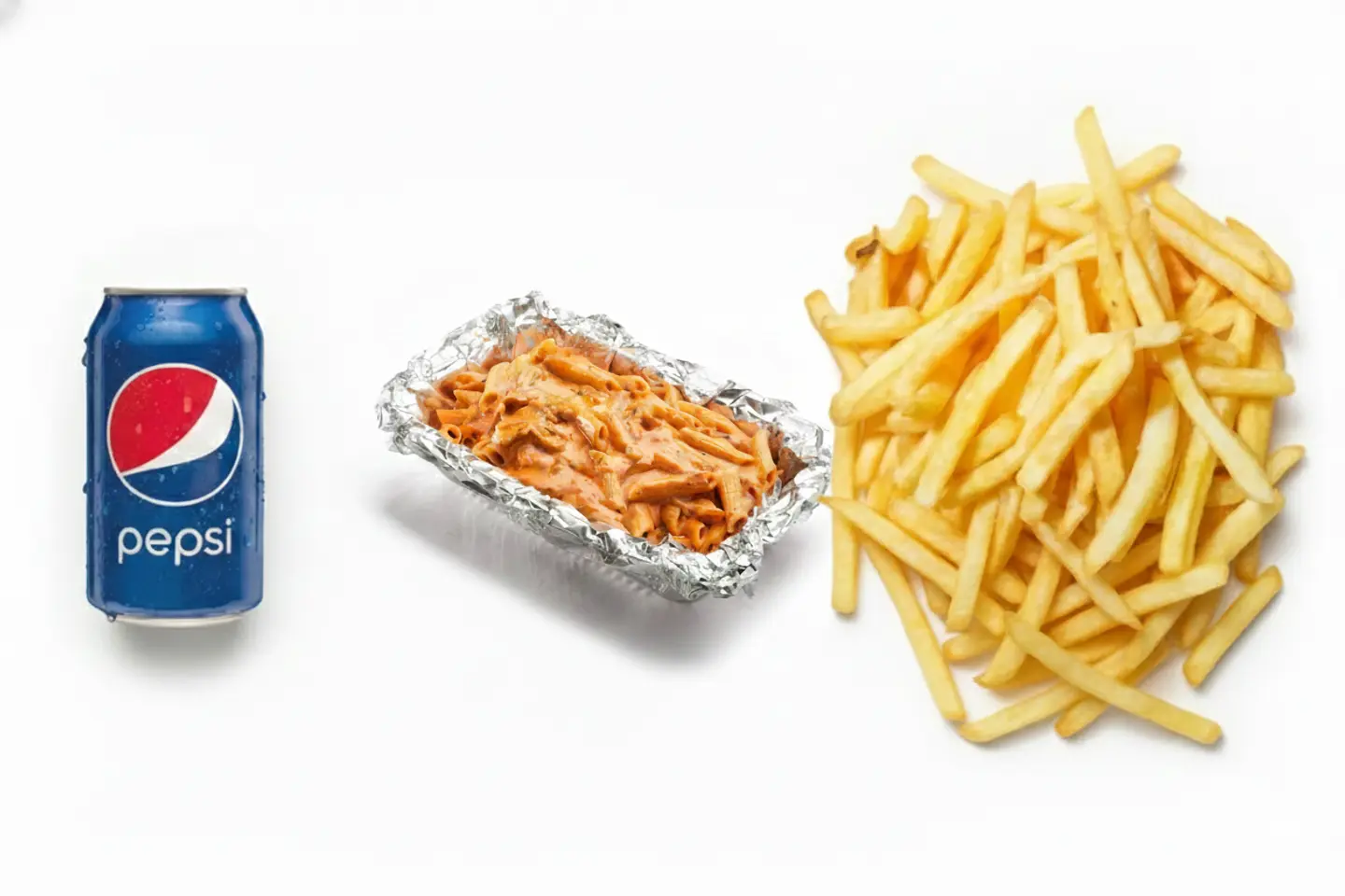 وجبة باستا قصدير