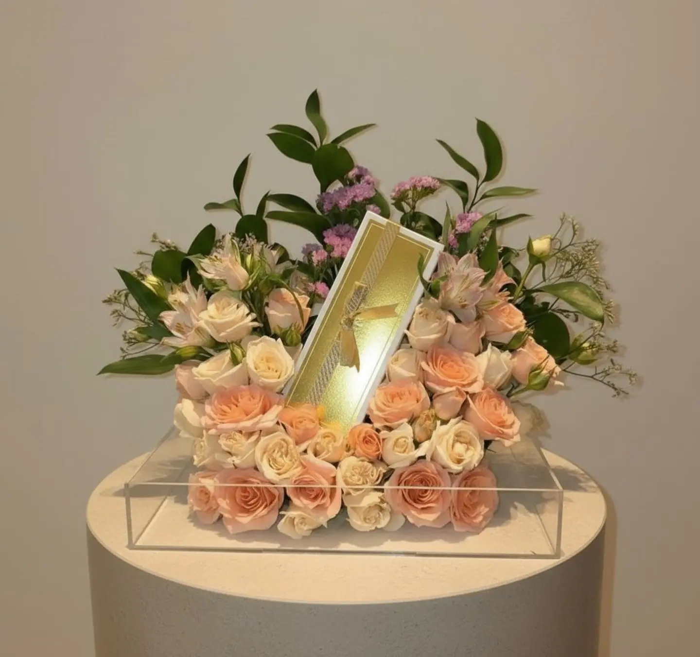 Acrylic Box With Chocolate