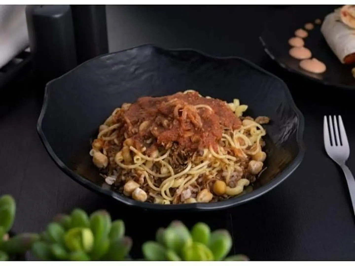 Plain Koshari