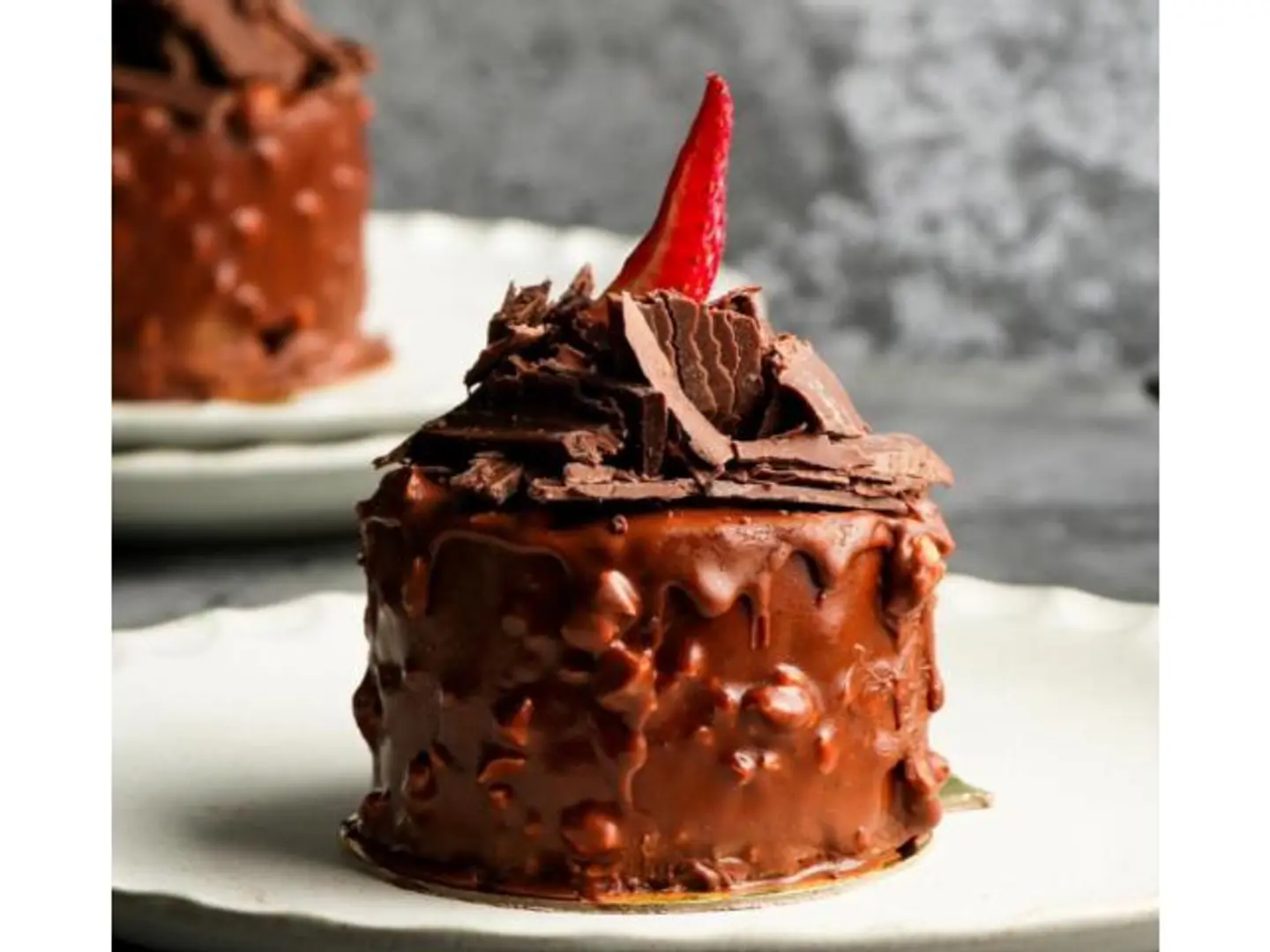 Flute Chocolate Cake