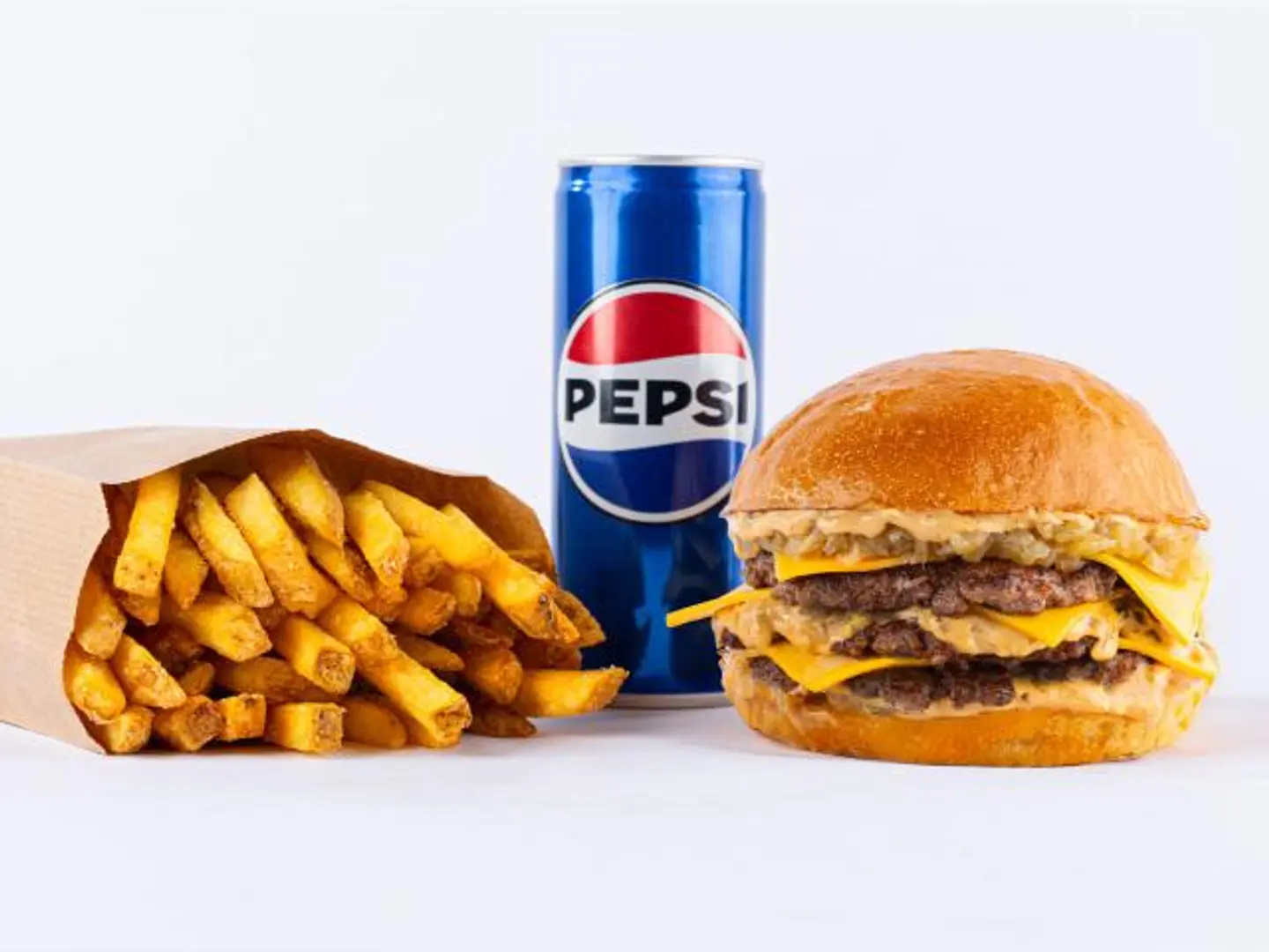 وجبة تربل تشيز