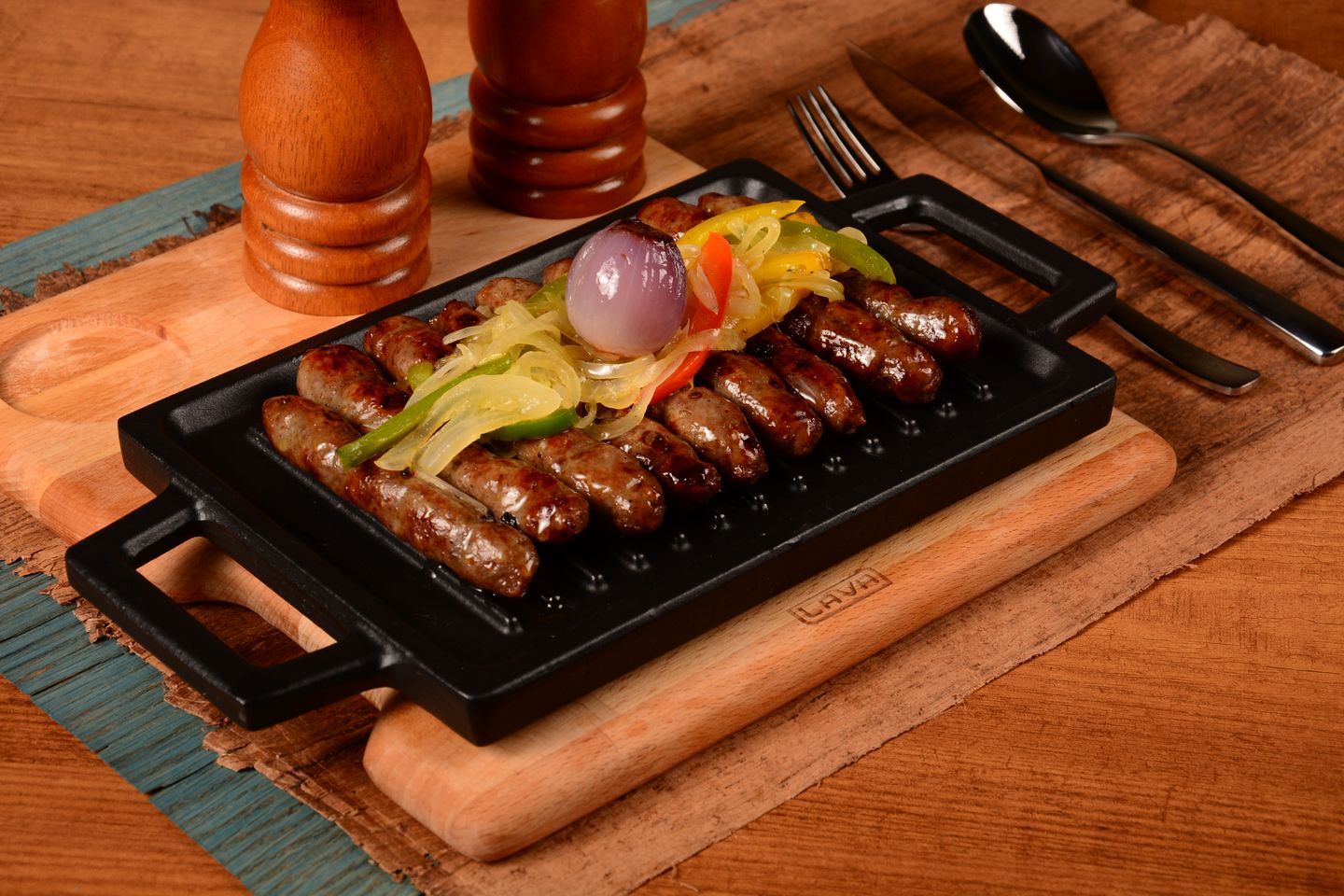 Grilled Oriental Sausage
